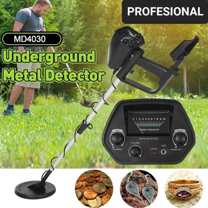 Produk Terbaik] digital metal detector scanner-detektor emas perak besi bawah tanah