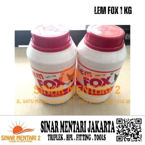 

Promo Lem Putih Botol Fox (1kg) COD