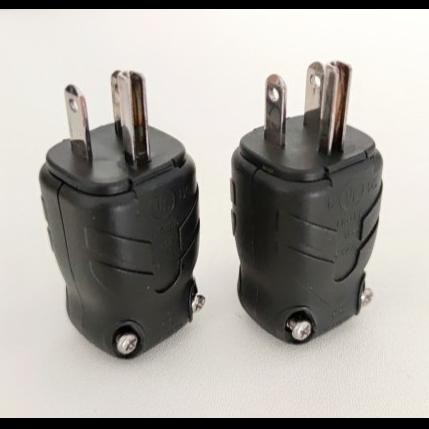 *#*#*#*#] Power plug Cardas US rhodium plated, kondisi bekas pakai.