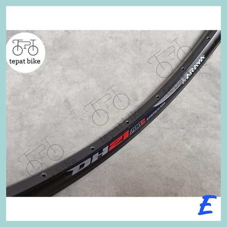 | TPB | RIMS VELG ARAYA DH21 700C 32 HOLE GRAVEL FIXIE ROAD BIKE ALLOY DOUBLE WALL