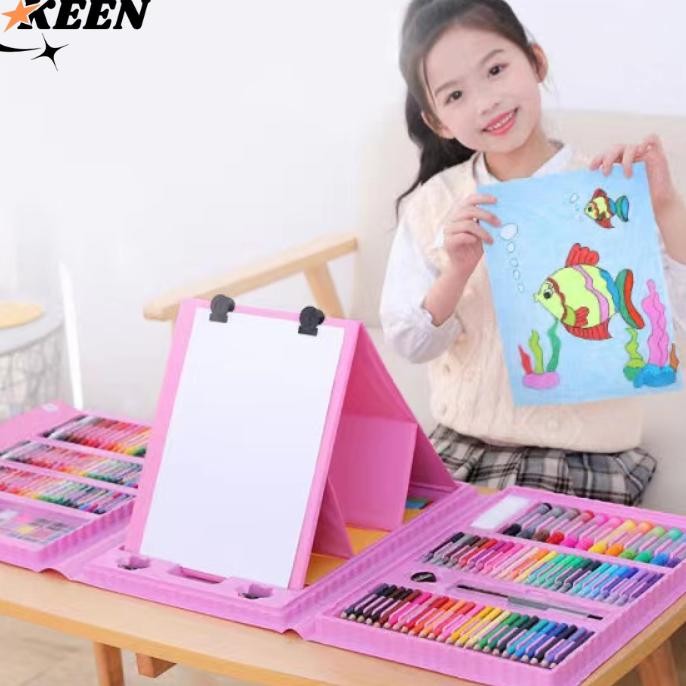 

Viral Art Set 208 Pensil Warna Crayon Set 208 Pcs Crayon Mewarnai 208 Warna Pensil Krayon