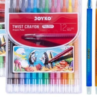 

Crayon Putar Joyko 12 Warna Panjang