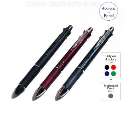 

TERBARU - Pulpen Pilot DR GRIP 4+1 / Pen Pilot DR GRIP 4+1