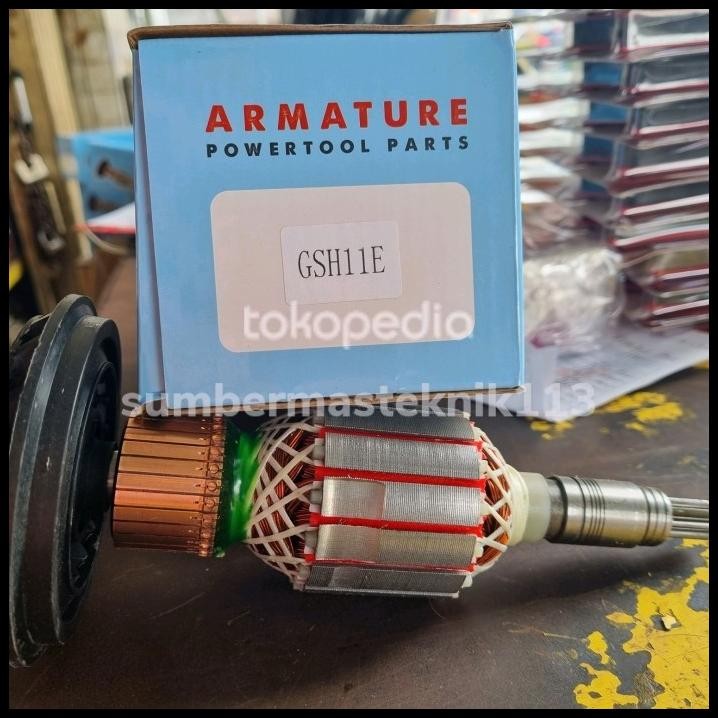 Armature Dca Azg10 Angker Mesin Bor Bobok Dca Azg 10