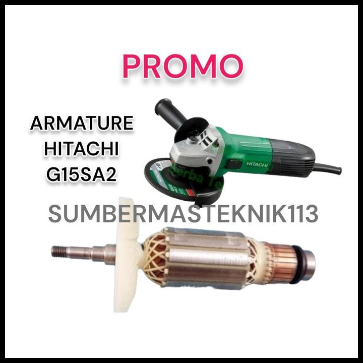 Armature Hitachi G15Sa2 Angker Gerinda Hitachi G15Sa2 Kw