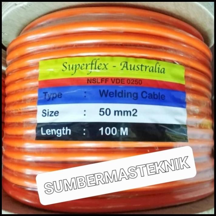 Kabel Las 50Mm Superflex Kabel Las Super Flex 50Mm Welding Cable 50Mm