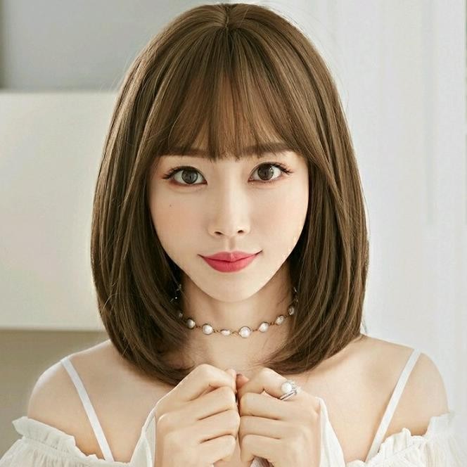 TERBARU - Wig Korea 35cm 10172 Wig Sebahu Wig Wanita Wig Perempuan Original