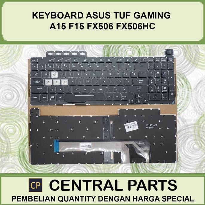 KEYBOARD ASUS TUF GAMING A15 F15 FX506 FX506HC 1904T