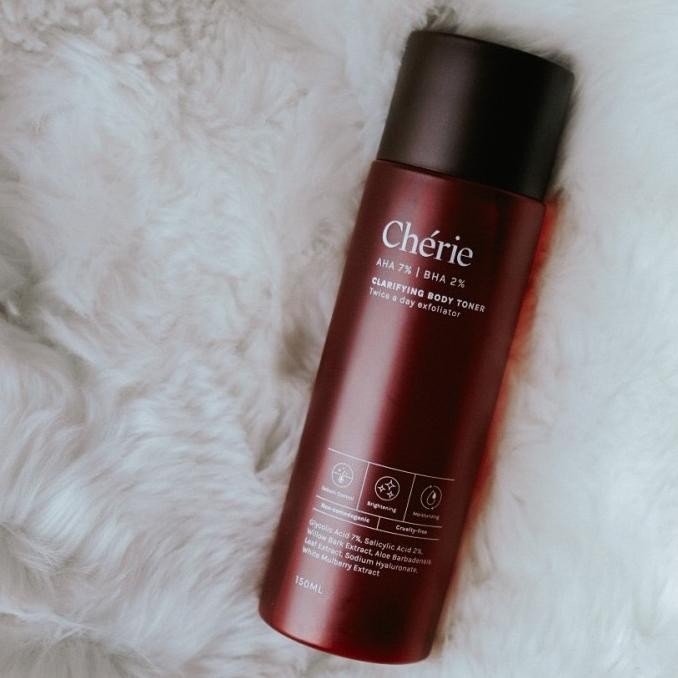 Cherie Clarifying Body Toner Aha 7% Bha 2% 150Ml - Toner Kulit Berjera