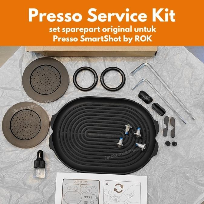 TERBARU - Presso Service Kit - set sparepart untuk Presso SmartShot by ROK
