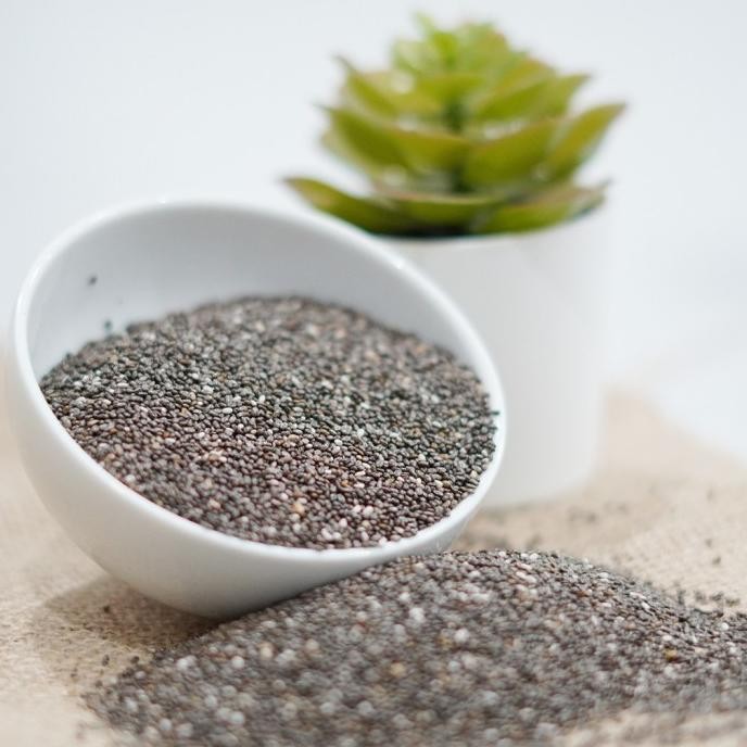 

(Good) Chia Seed Mexico Organik 500 gram Biji Chia Hitam Premium