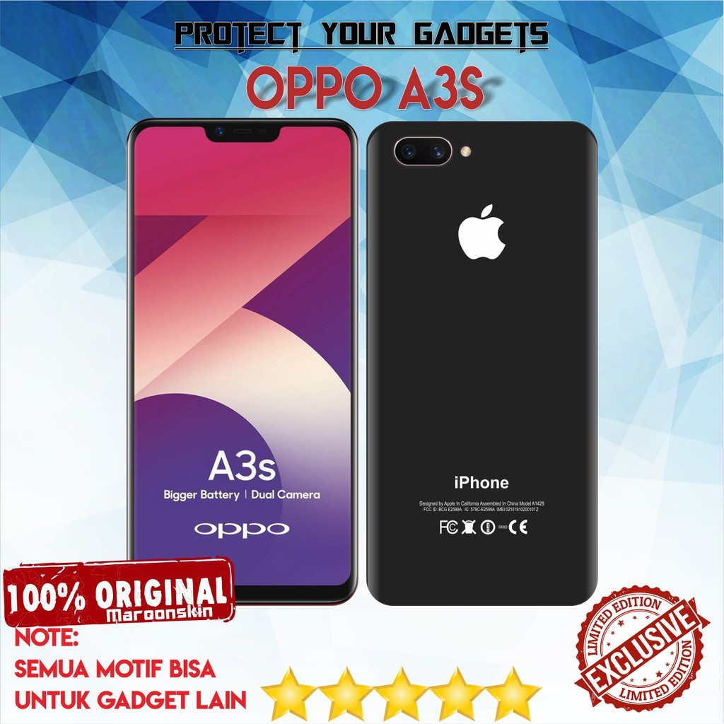 

*PromoGet2* Realme C1 Stiker Garskin HP/Case Custom Dan COD