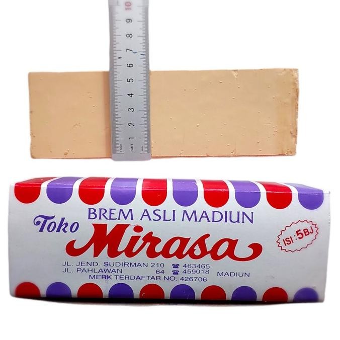 

(Good) Brem Mirasa JUMBO isi 5 batang/lempeng