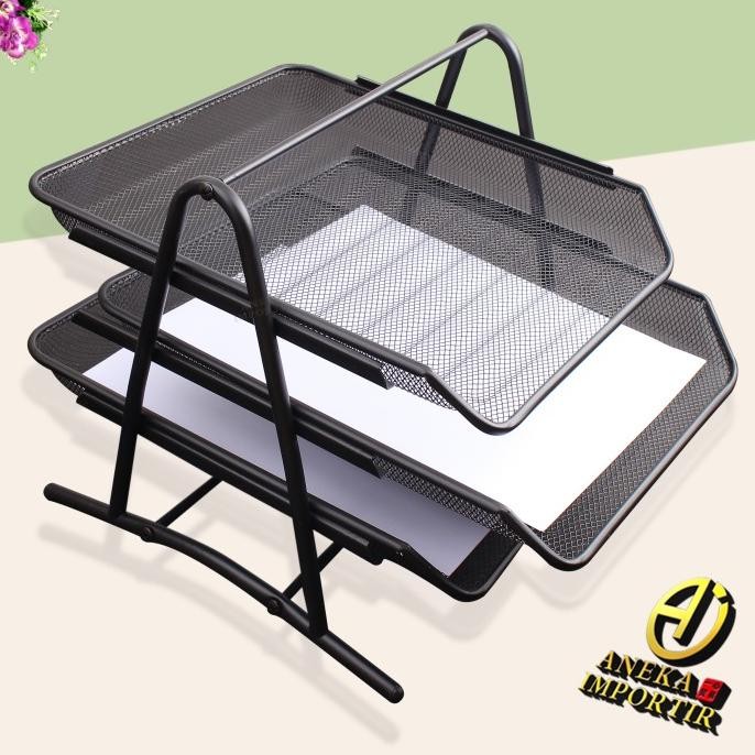 

Rak Kertas Dokumen Surat 3 Susun / Paper Document Letter Tray 3 Tier LN