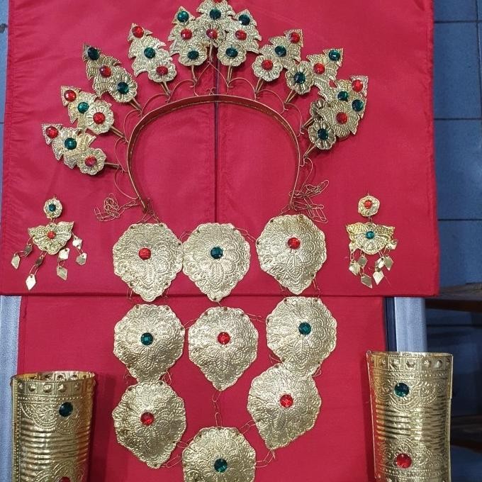 Perhiasan Baju Bodo Adat Makasar / Aksesoris Baju Bodo Adat Bugis YS99