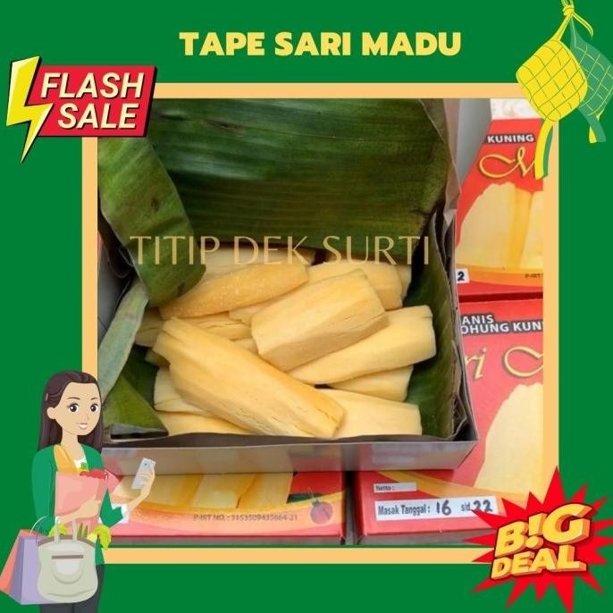 

(Good) (TERMURAH) Tape Sari Madu Khas Jember 600gr