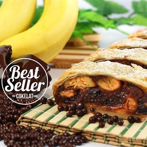 

(Good) MALANG STRUDEL Choco Banana atau Pisang Coklat Oleh Oleh Khas Malang