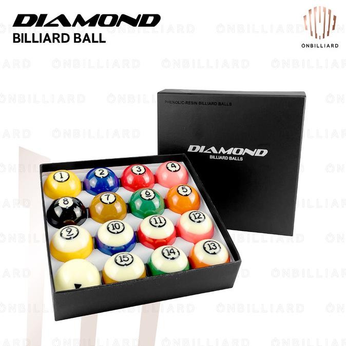 Murah Diamond Billiard Ball Set 57.2mm Bola Billiard Meja 7 8 9 ft Feet 2 1/4" Biliar Billiar Biliar