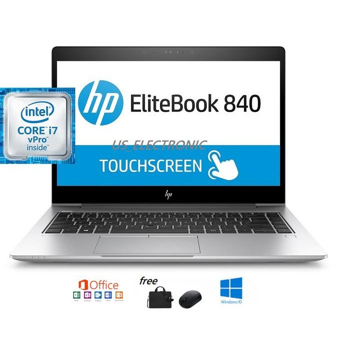 TOUCHSCREEN LAPTOP HP Elitebook 840 G4 CORE i7 7TH RAM 16GB-SSD 512 GB SAMD