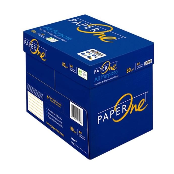TERLARIS - KERTAS HVS PAPER ONE A4 80 gr PER DUS