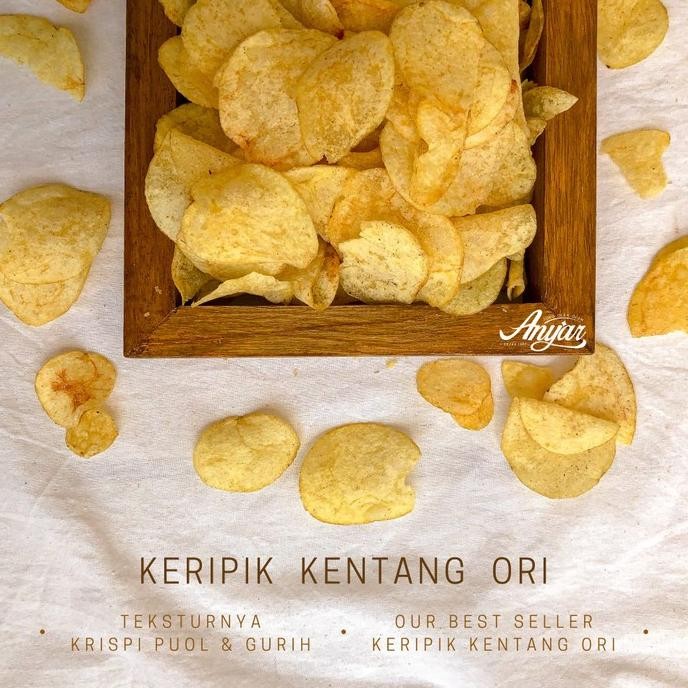 

(Good) Keripik Kentang Original / Kentang Crispy Ori (Asin) @250gr