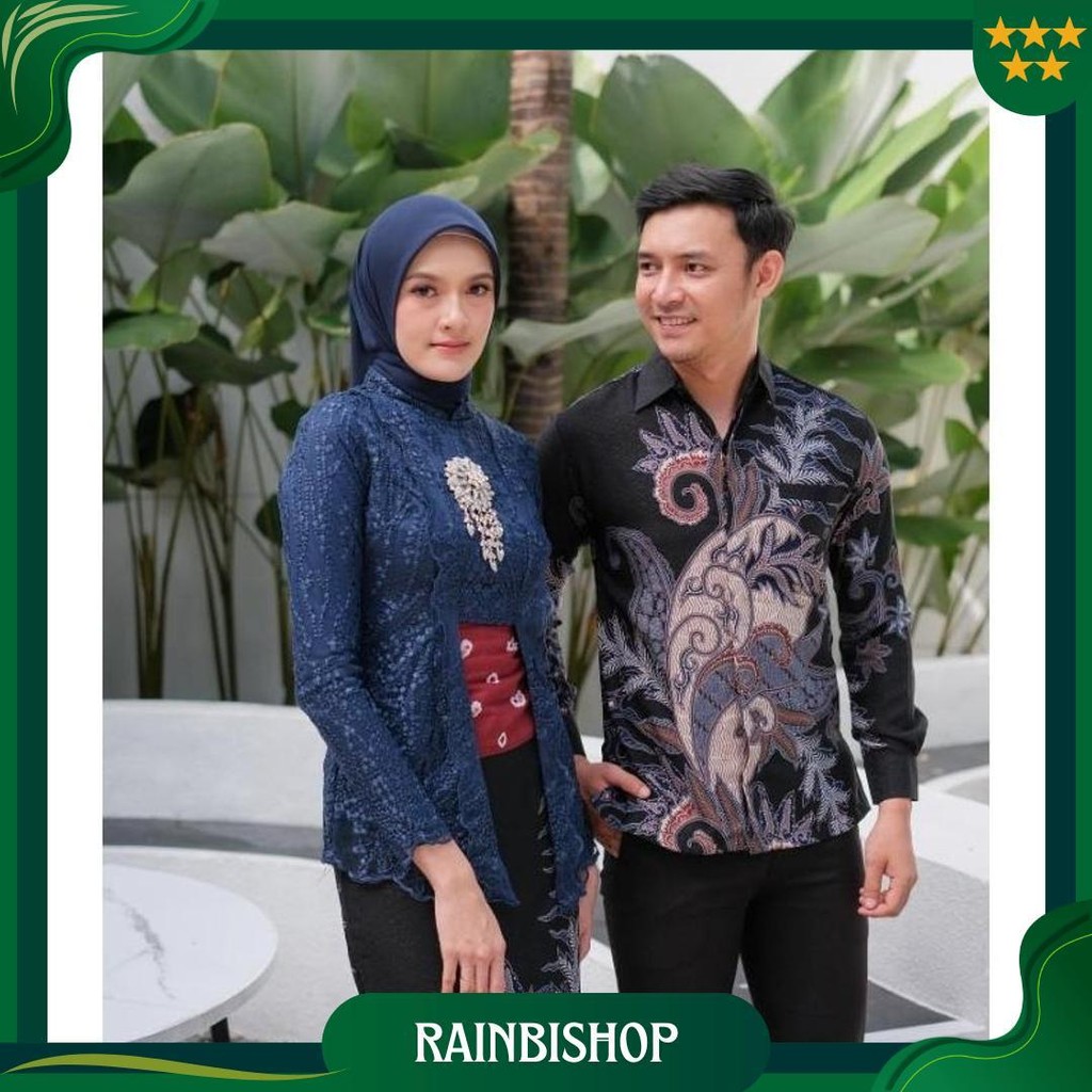 Kebaya Batik Couple Ayu Kutubaru Maroon Gratis Hijab Kebaya Modern Kebaya Kebaya Lamaran Tunangan Ke