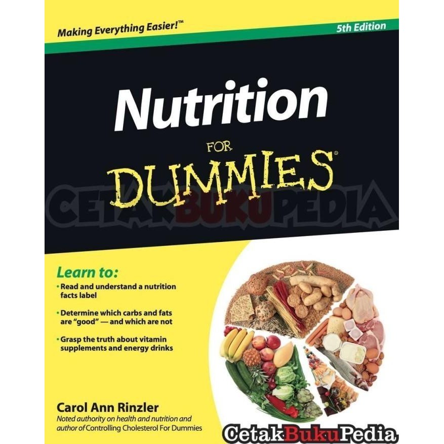 Fisik Carol Ann Rinzler Nutrition Dummies Softcover