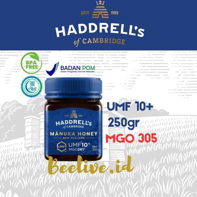 

Madu Haddrells Manuka Honey UMF 10+ MGO 263+ 250gr PRA