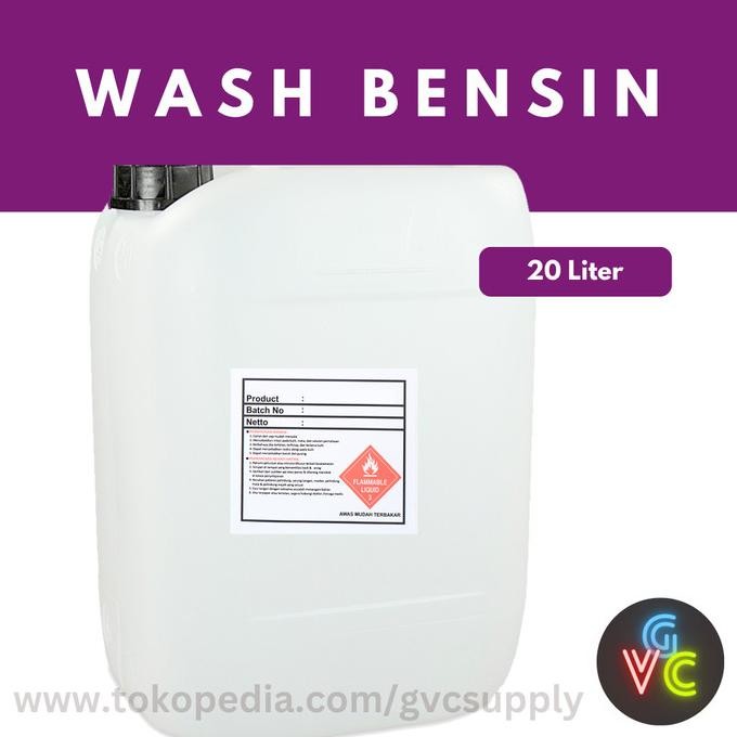 Wash Bensin / Wash Benzene 20 Liter - GVCSupply