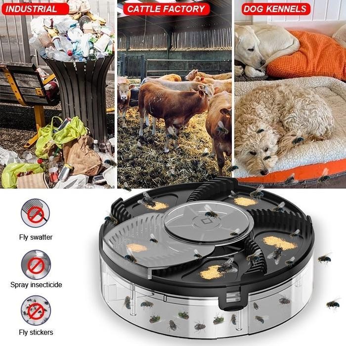 Perangkap Lalat Buah USB Baru Alat Perangkap Lalat Otomatis Tai Lalat Hilang Permanen/Perangkap Lala