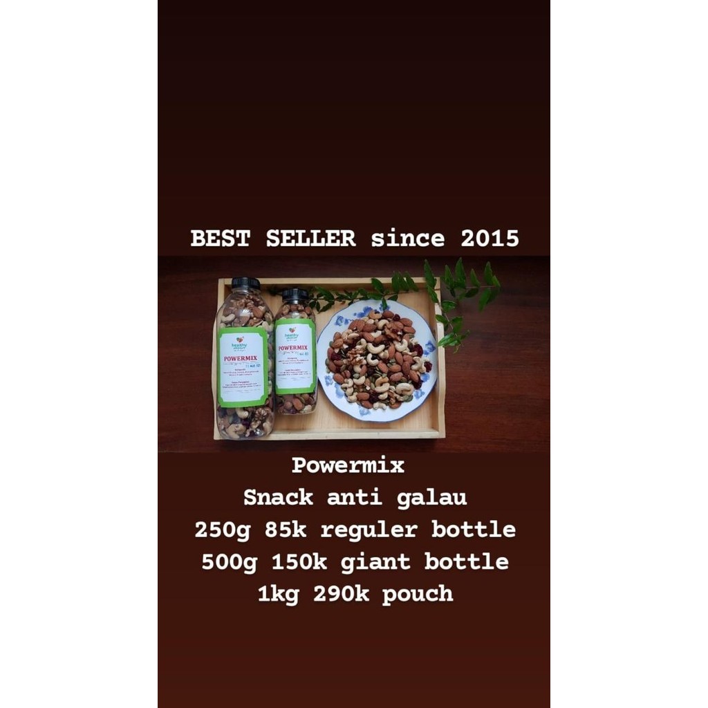 

(Good) Snack Healthy Pleasure Indonesia Powermix Best Seller 250g Laris