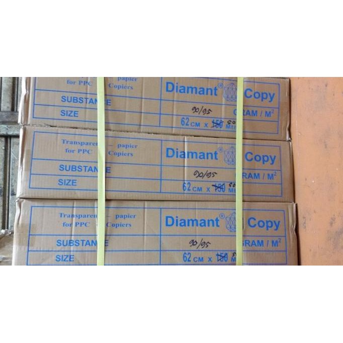 

TERMURAH - Kertas Kalkir A1 90/95Gr 150M Diamant