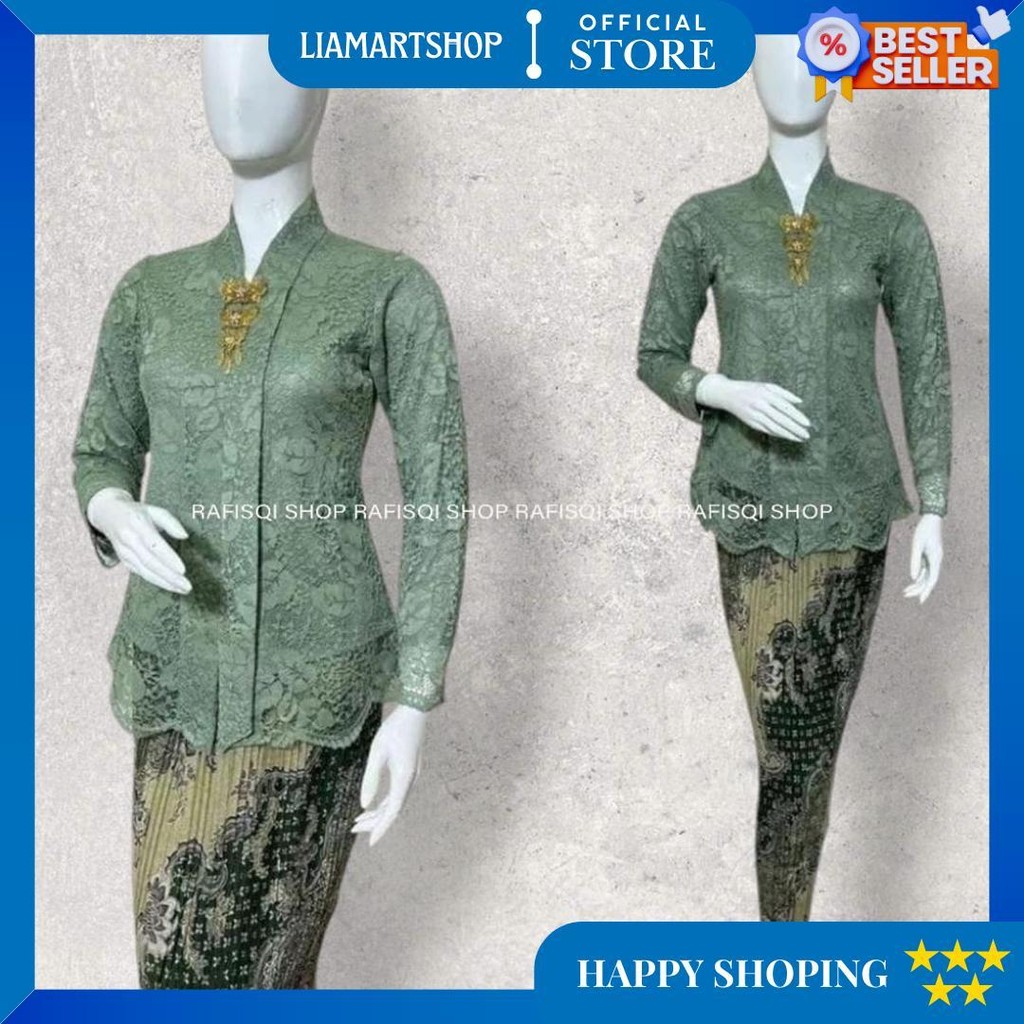 Kebaya / Set / Pakaian Wanita / Set Kebaya / Kebaya Kartini / Kebaya Kartini Modern / Kebaya Bali / 