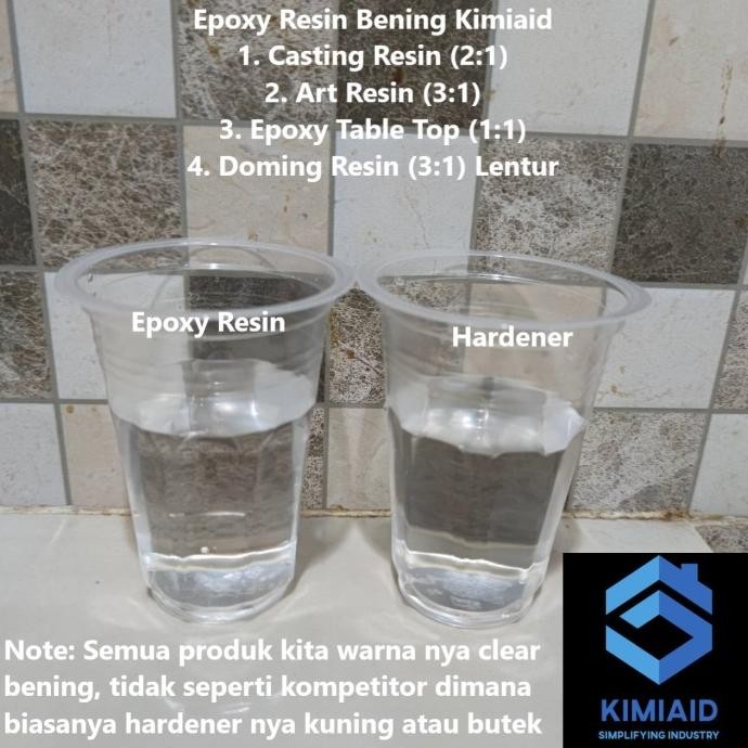 Epoxy Resin Clear - 1.5 Kg - Casting Resin - Lycal 1011 - Epoxy Clear