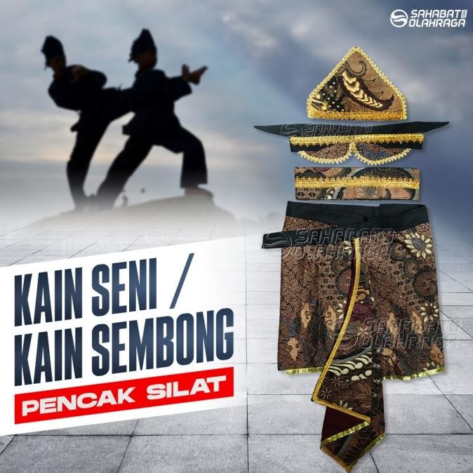 Kain Seni Pencak Silat / Kain Sembong Seni Pencak Silat Co