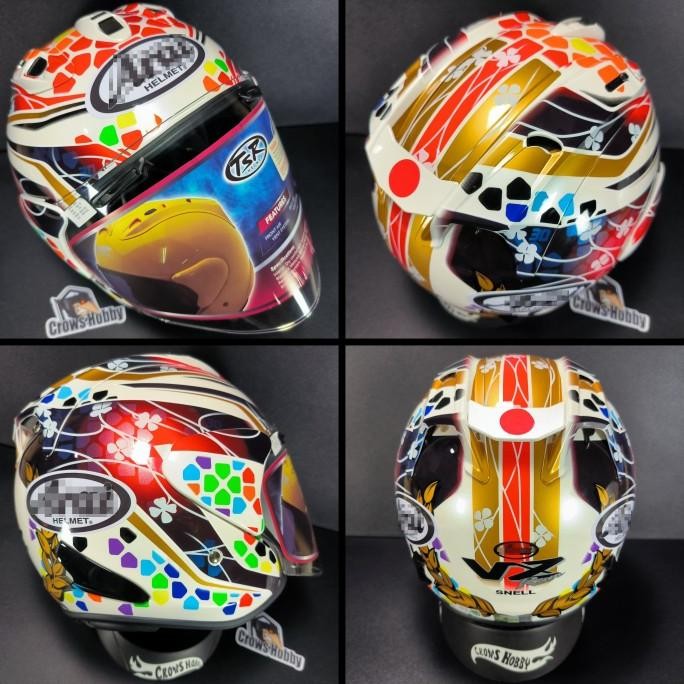 TERBARU HELM TSR VZ RAM NAKAGAMI GP2 