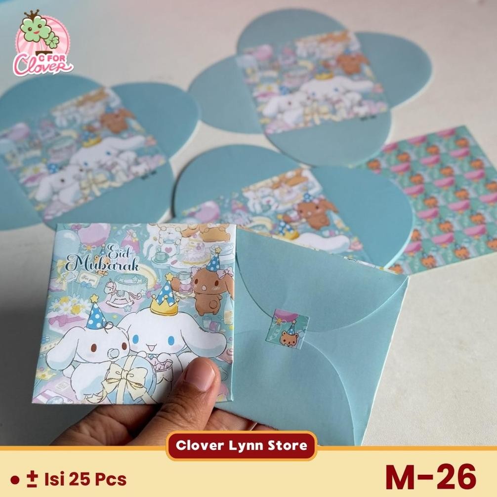 

dg-4 DIY AMPLOP LEBARAN DENGAN GAMBAR KARAKTER IMUT thr hari raya kemenangan idul fitri minal aidin wal faizin puasa Sale