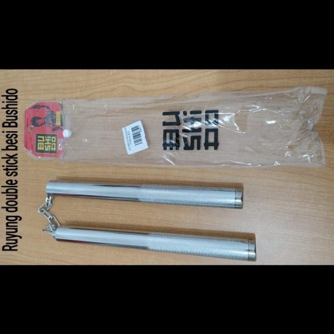Ruyung / Nunchaku Double Stick Besi Bushido Co