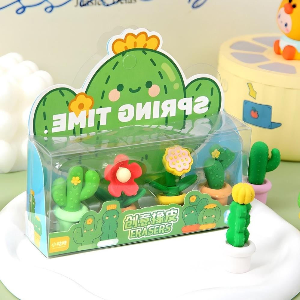 

KT78 CUTE CHARACTER ERASERS SET penghapus stationery karakter lucu Terlaris