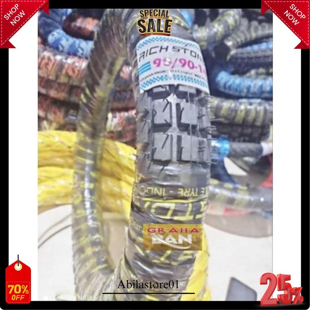 Ban Motor Metic Trail 90/90-14 Ban Tril Ring 14 Ban Tril Metic Honda Beat Vario Mio Fino Spacy Spin 