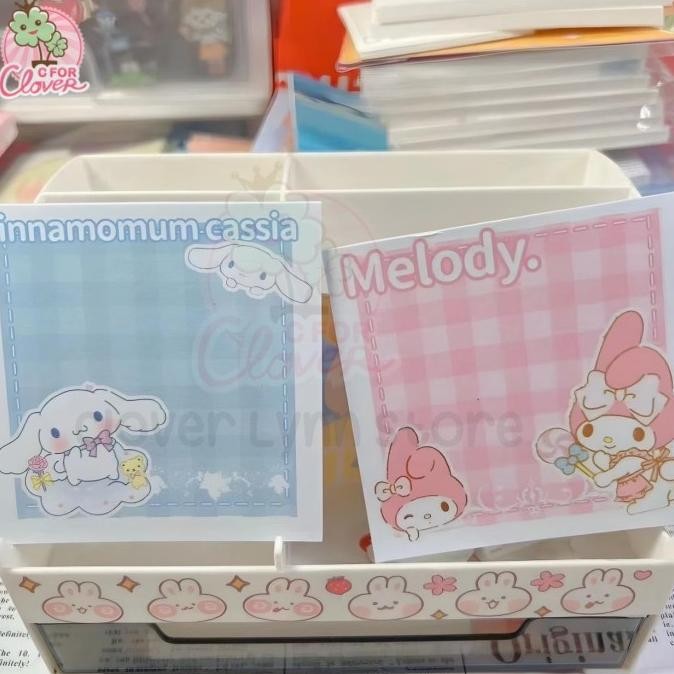 

df-8 CUTE CHARACTER STICKY NOTES kertas tempel catatan stick paper kawaii Sale