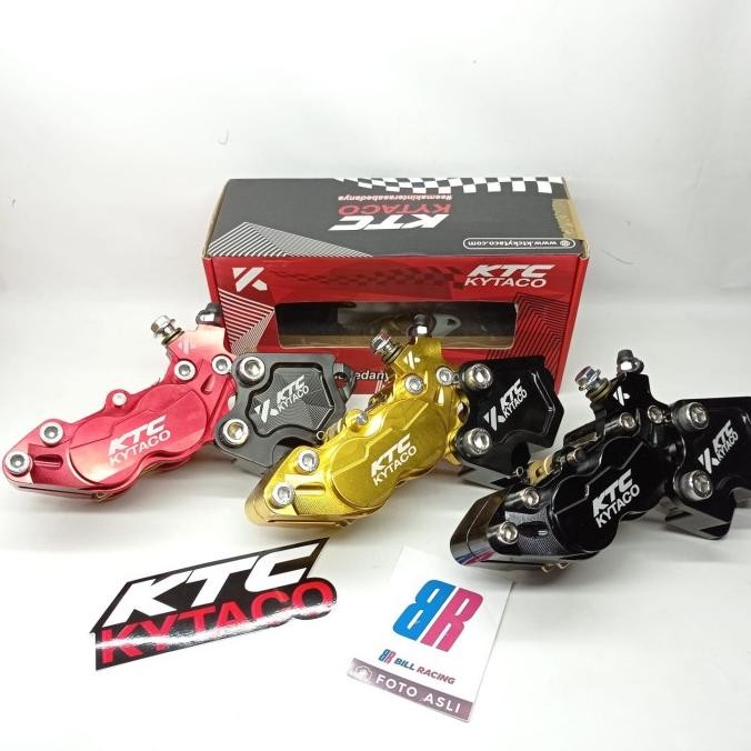 NEW Kaliper Depan Nmax Aerox KTC 4 Piston Kaliper 4 piston Nmax KTC C4R
