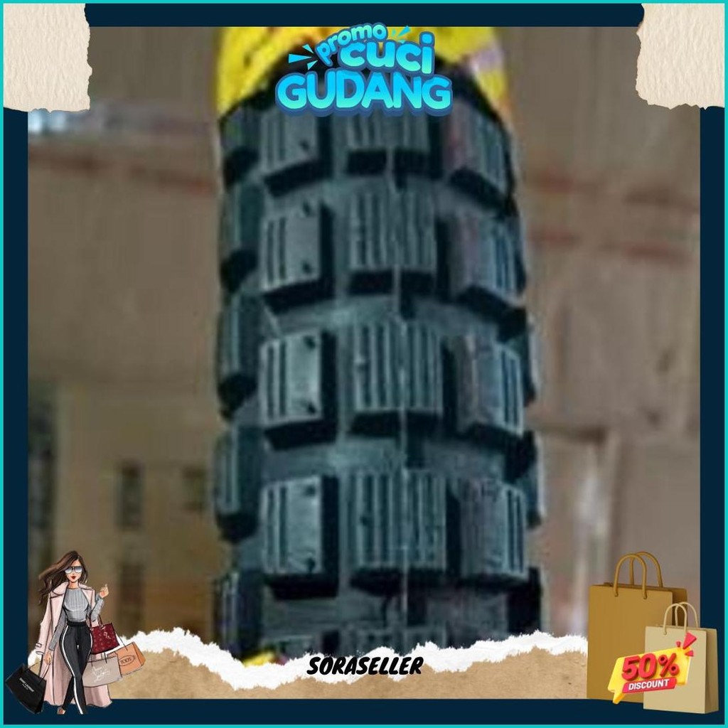 Ban Luar Motor Swallow S-209 Trail 275-21 Ring 21 Tubetype Ban Semi Trail Gratis Ongkir