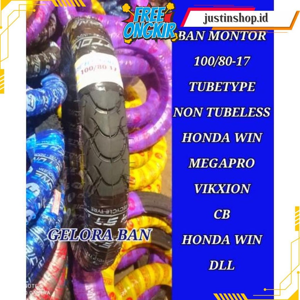 Ban Montor Trail 300-17 Ban Tril 300-17 Non Tubeless Ban Honda Supra Revo Jupiter Honda Win  Ban Rpm