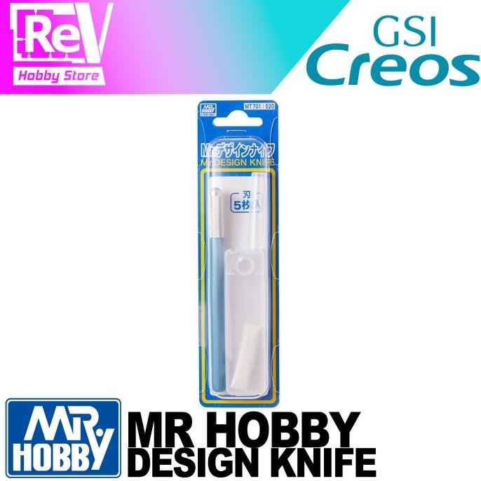 

Promo MR HOBBY DESIGN KNIFE WITH SPARE BLADE COD