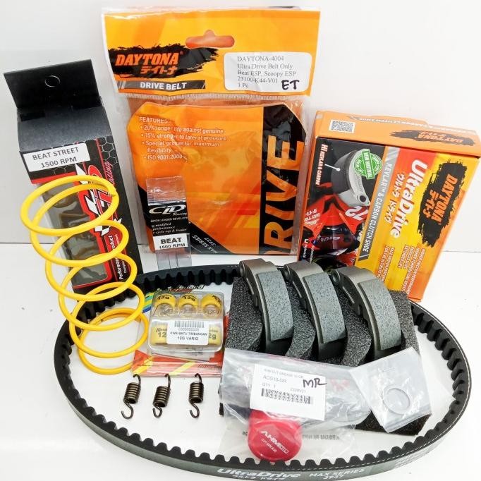 PAKET CVT UPGRADE KIRIAN DAYTONA BEAT STREET 2019, BEAT ESP, BEAT POP