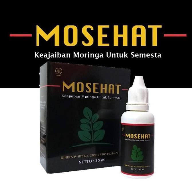 

MOSEHAT Ekstrak Daun Kelor Propolis dan Habbatussauda 30ML NUG
