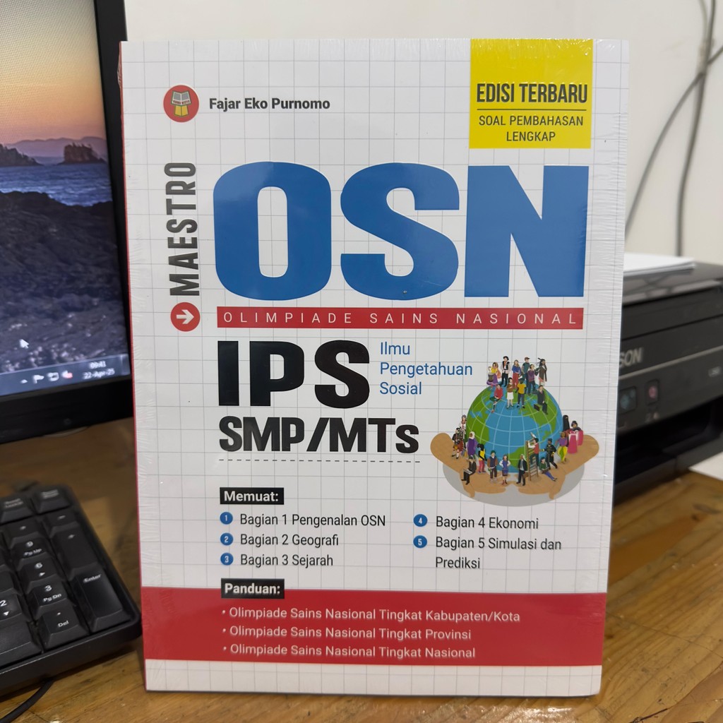 BUKU OLIMPIADE ILMU PENGETAHUAN SOSIAL - MAESTRO OSN IPS SMP/MTs - YRAMA WIDYA