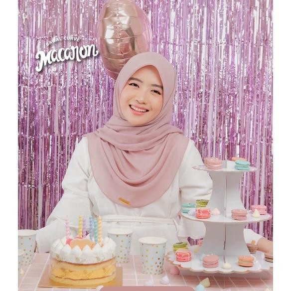 Hayla Indoneia Bawal Curve Voal Arabian Hijab Quare Hijab Voal Polo Egi Empat