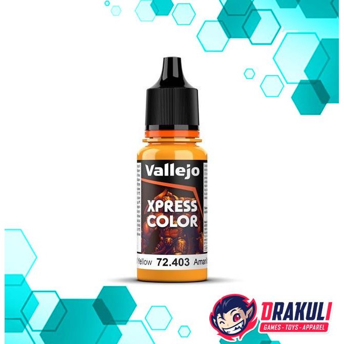 

Promo Vallejo Xpress Color Paint - Imperial Yellow 72.403 COD